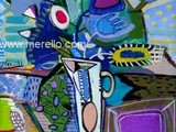 CONTEMPORARY-MODERN-EXPRESSIONISM-ART-merello.--florero-azul.-(73-x-54-cm)-tecnica-mixta-sobre-lienzo