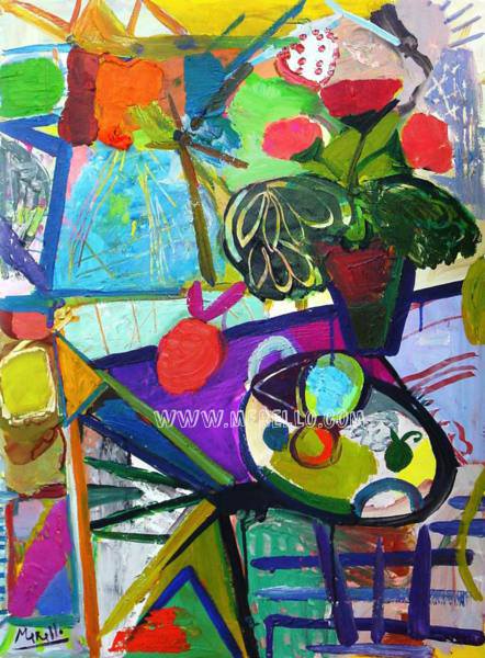Merello.-Still life.Art investment. Invest in contemporary art. Spanish painting. Buy paintings of modern and contemporary art. Current art investment. Artists Painters.