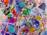 SPANISH-MODERN-ART-ARTISTS-CONTEMPORARY-merello.-reflejos-azules-(100x81cm)-tecnica-mixta-sobre-lienzo