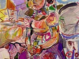 contemporary-modern-art-world-artists.jose-manuel-merello-girl-with-sparrow-(100-x-81-cm)-tecnica-mixta-sobre-lienzo