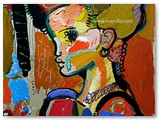 expressionismus-kunst-malerei-jose-manuel-merello.-la-nina-de-la-cibeles-(73-x-54-cm)-mix-media-on-canvas