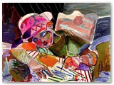expressionismus-kunst-malerei-jose-manuel-merello.-queridos-reyes-magos-(54-x-73-cm)-mix-media-on-canvas